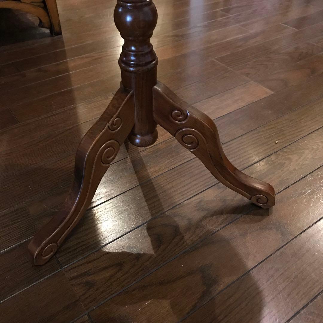 【未使用級】カフェテーブル☆イタリア製　象嵌細工　極美品‼️ アンティーク