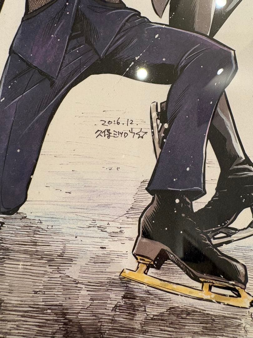 ユーリ!!! on ICE 複製原画 カレンダー 設定資料集 セット