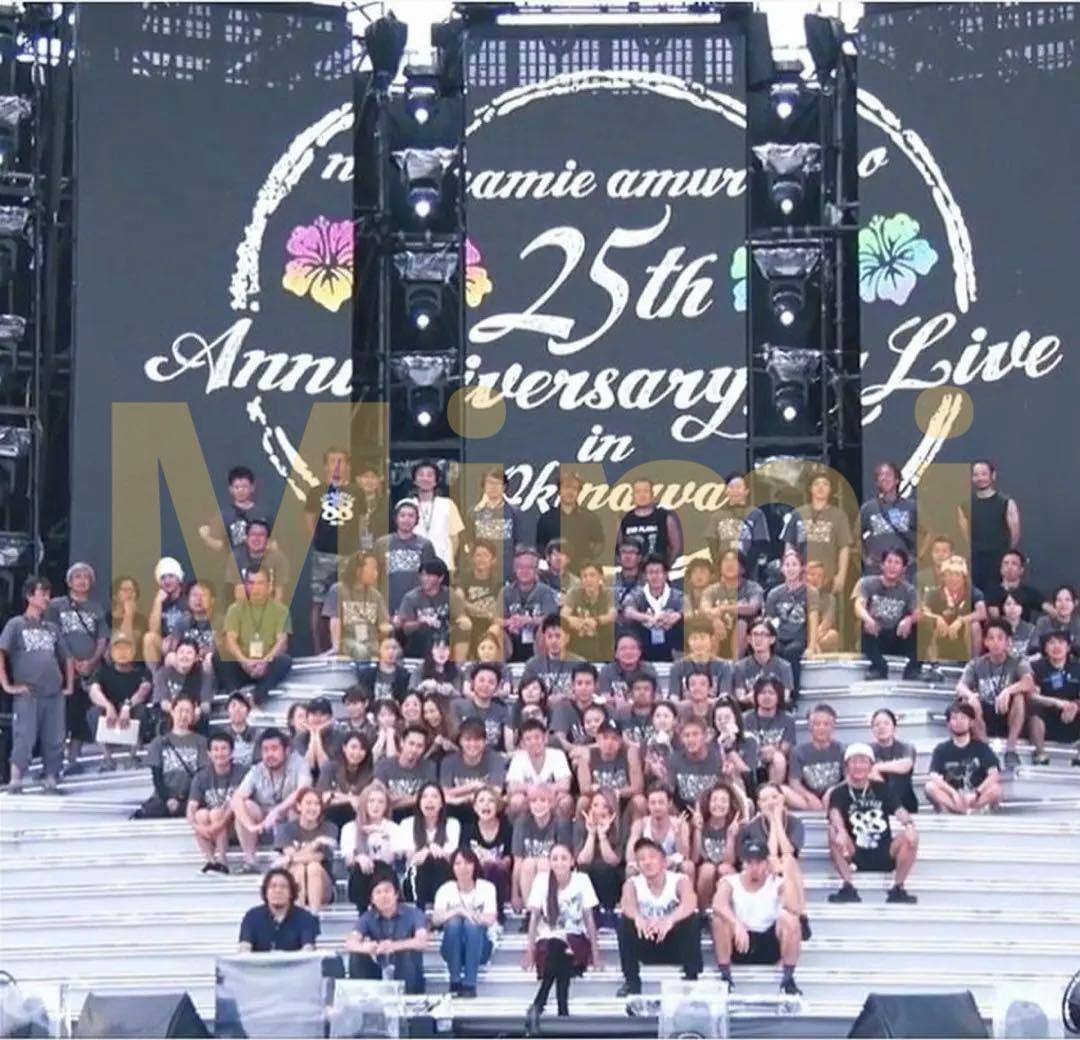 安室奈美恵　25周年　沖縄ライブ　Tシャツ　Mサイズ　2種