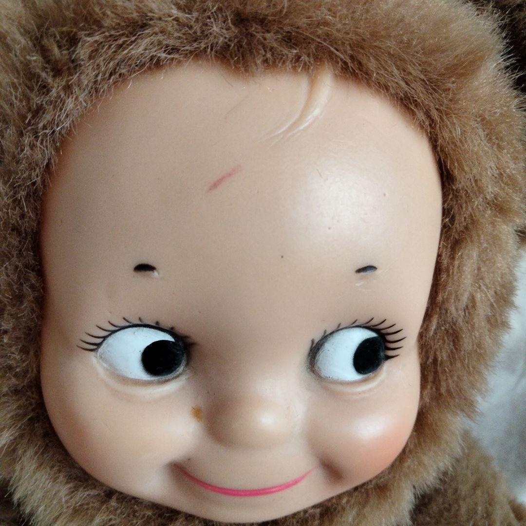 特別価格!アンティーク　キューピー人形クマのコスチュームぬいぐるみ