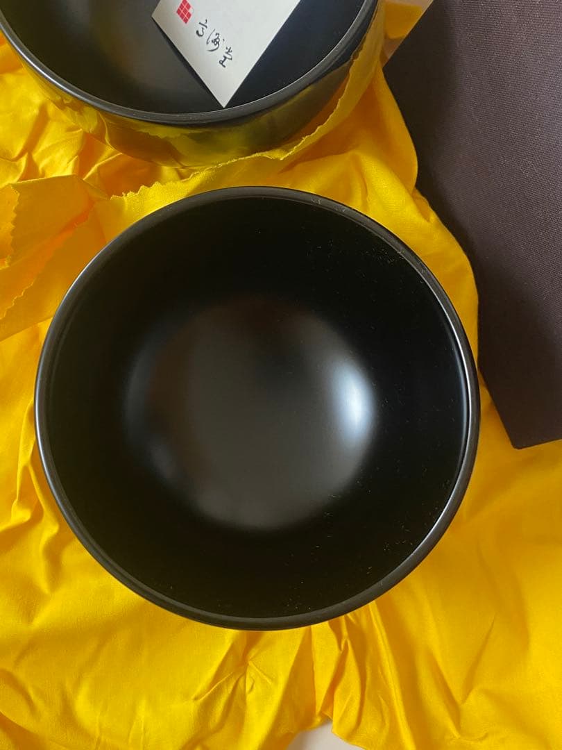 希少 輪島塗 合鹿椀 5個セット 大向高洲堂 花椀 お椀 汁椀 黒塗 五客