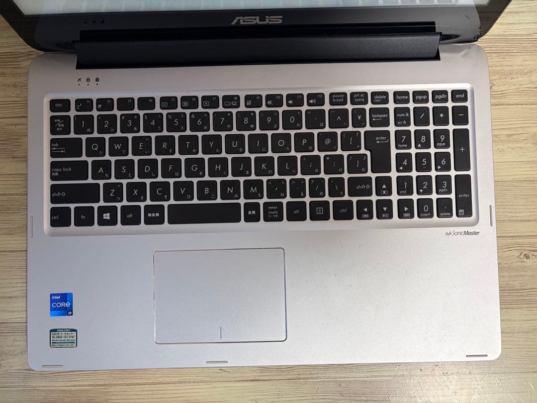 ASUS ノートPC 2in1 タッチパネル搭載