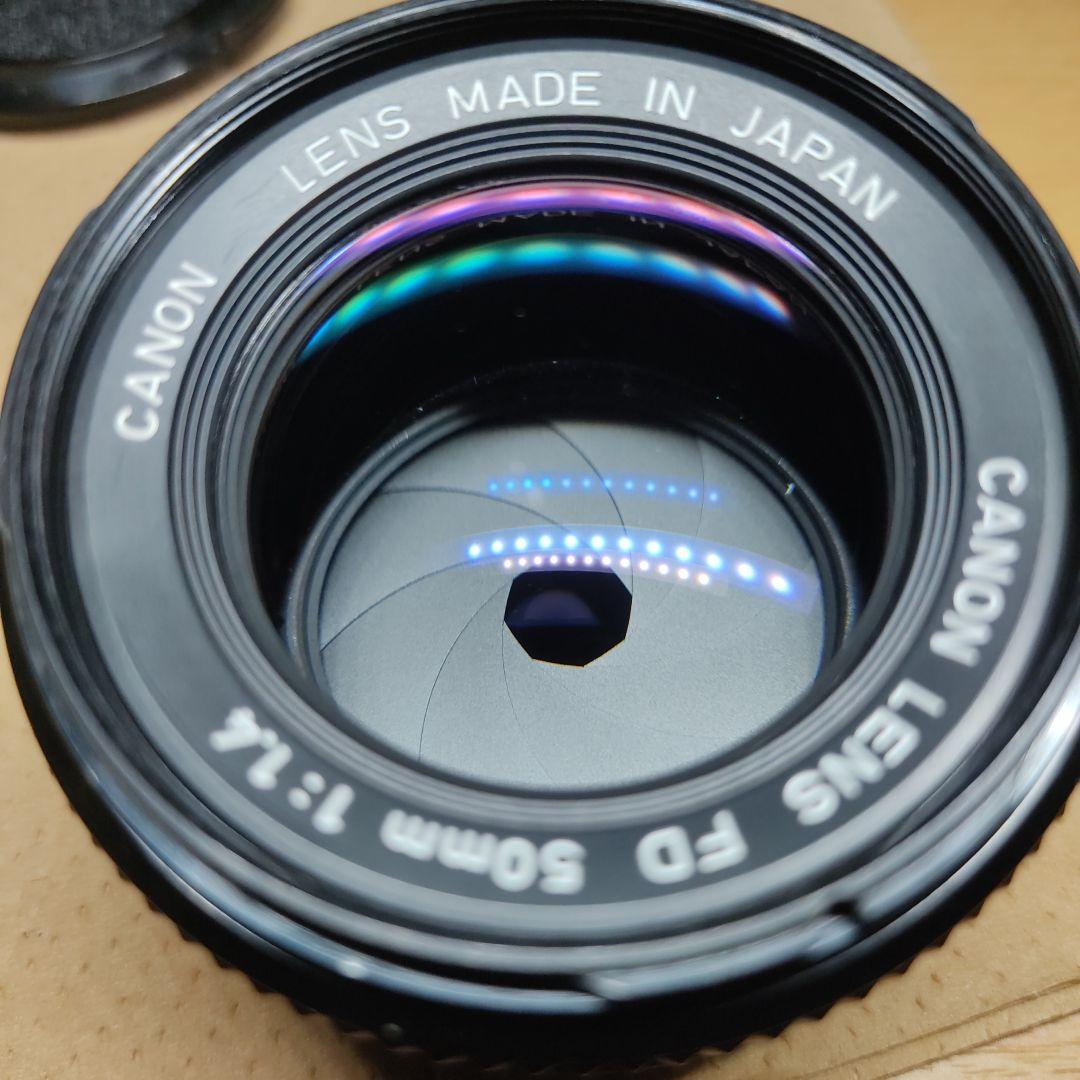 canon new FD NFD 50mm f1.4 単焦点 レンズ