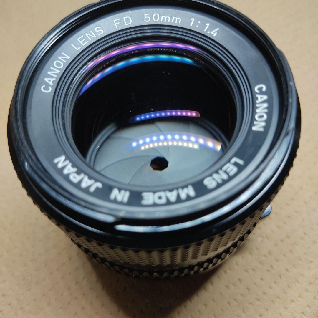 canon new FD NFD 50mm f1.4 単焦点 レンズ