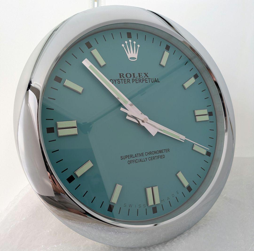 新品未使用　オイスターパーペチュアル　ロレックス　掛け時計　非売品