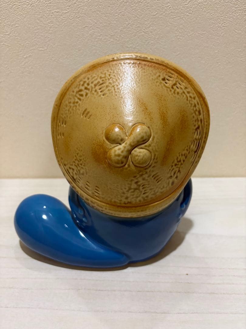 ヒダカナオト ぼんやり子だぬき 小さめサイズ 青色