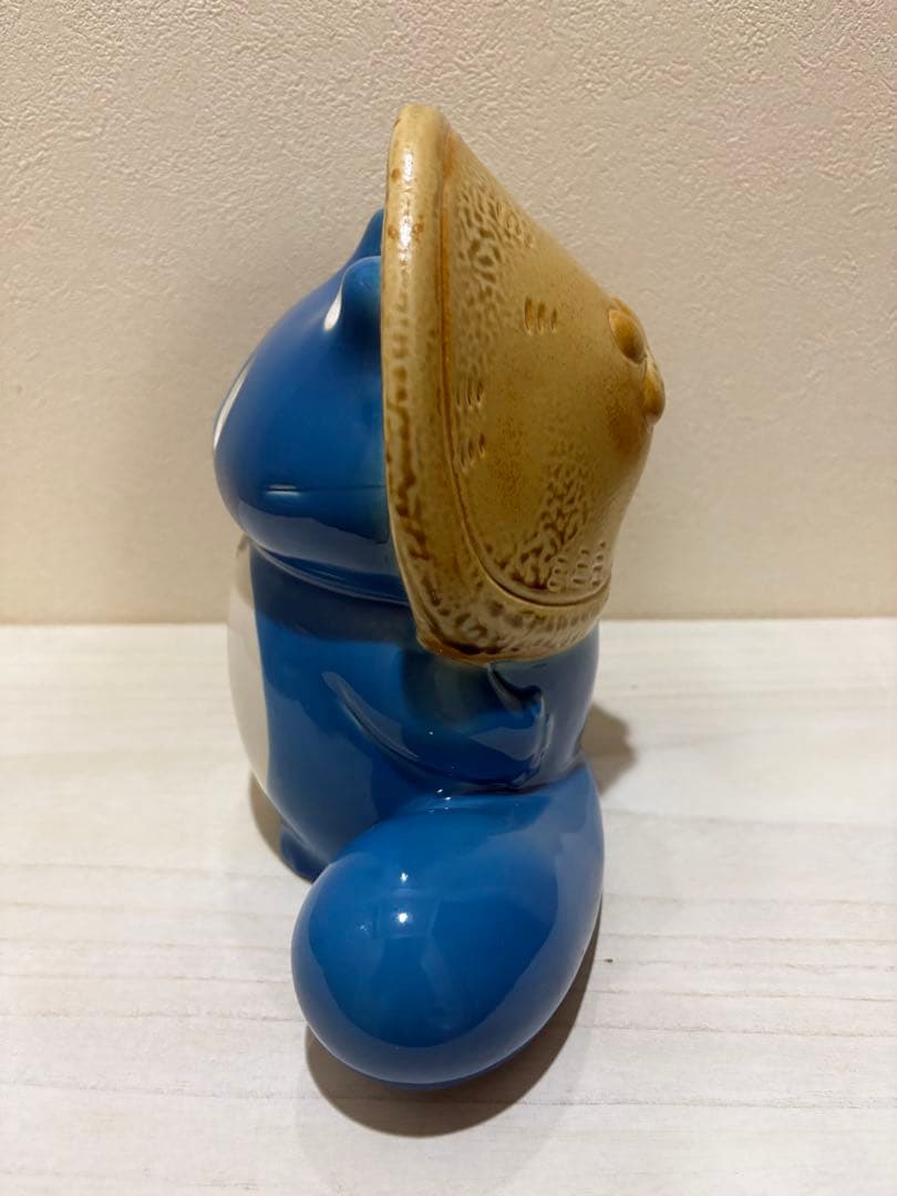 ヒダカナオト ぼんやり子だぬき 小さめサイズ 青色