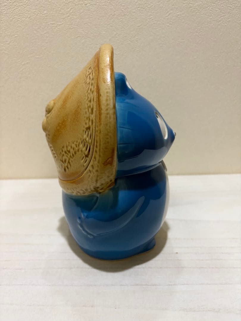 ヒダカナオト ぼんやり子だぬき 小さめサイズ 青色