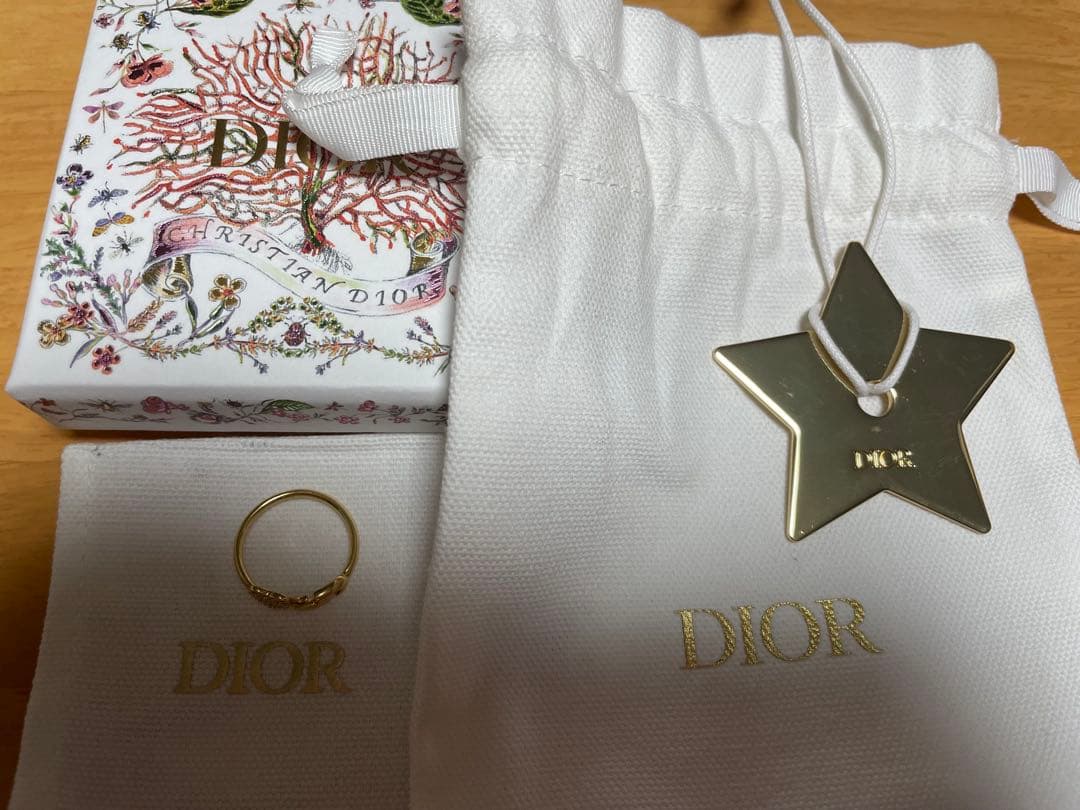 プレゼントに☆新品Dior CD Navyリング