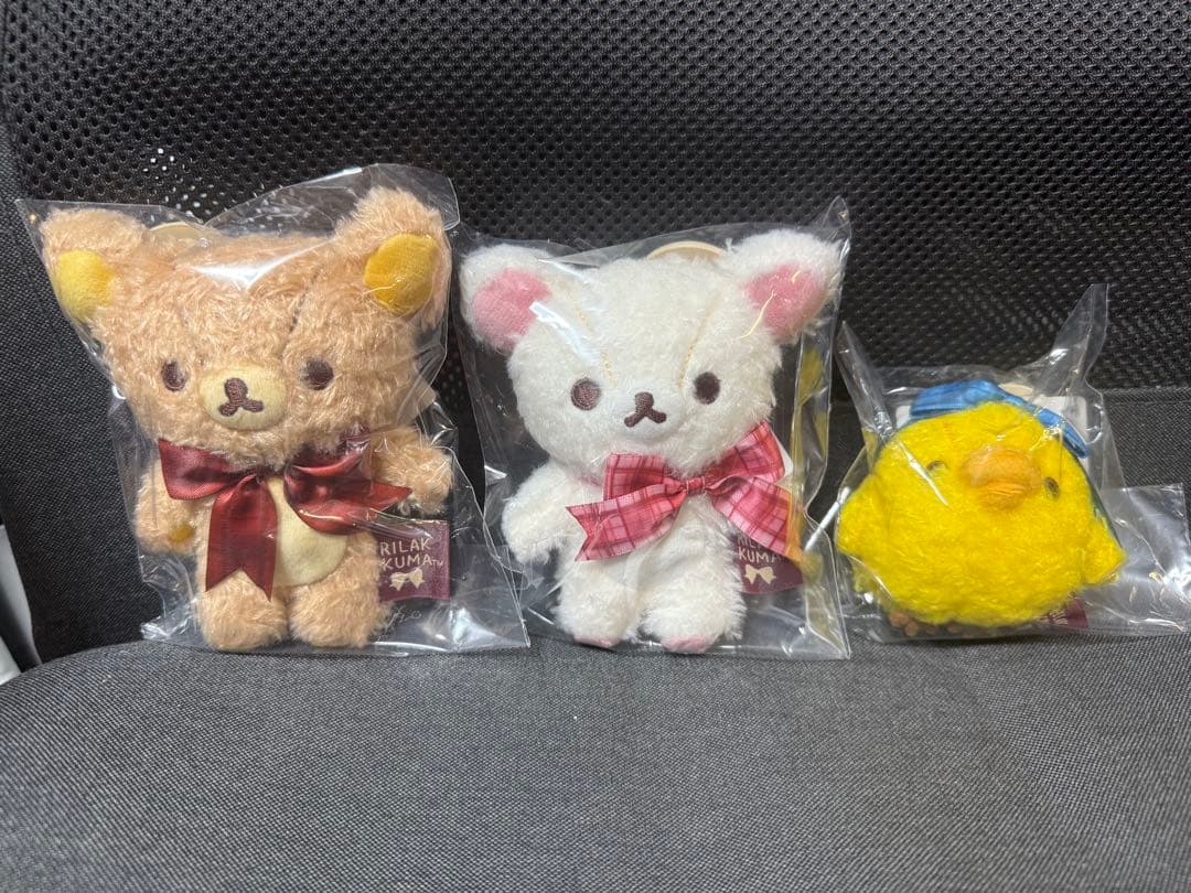 ぬいぬい リラックマロフト限定　ぶら下げぬいぐるみ　5点セット