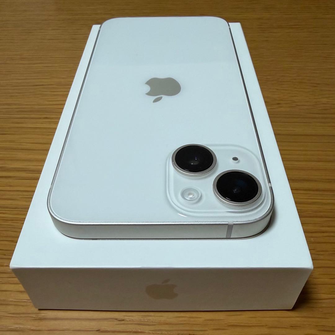 iPhone14本体 128GB ホワイト｜SIMフリー｜付属品あり