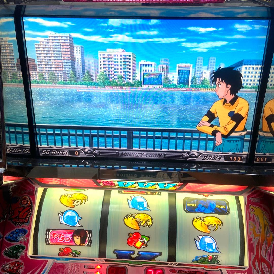 【希少パネル】　山佐　パチスロ　モンキーターン　初代　青島パネル　スロット