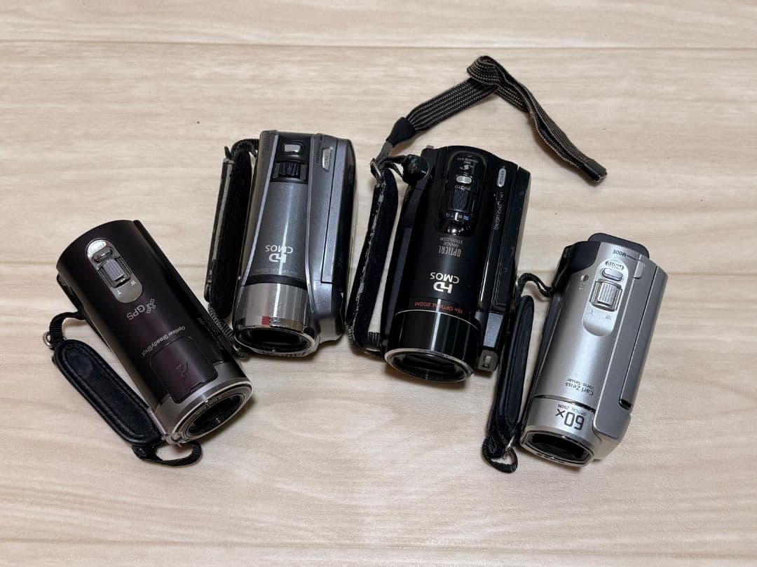 Sony、Canon ビデオカメラ本体 4点まとめ ジャンク