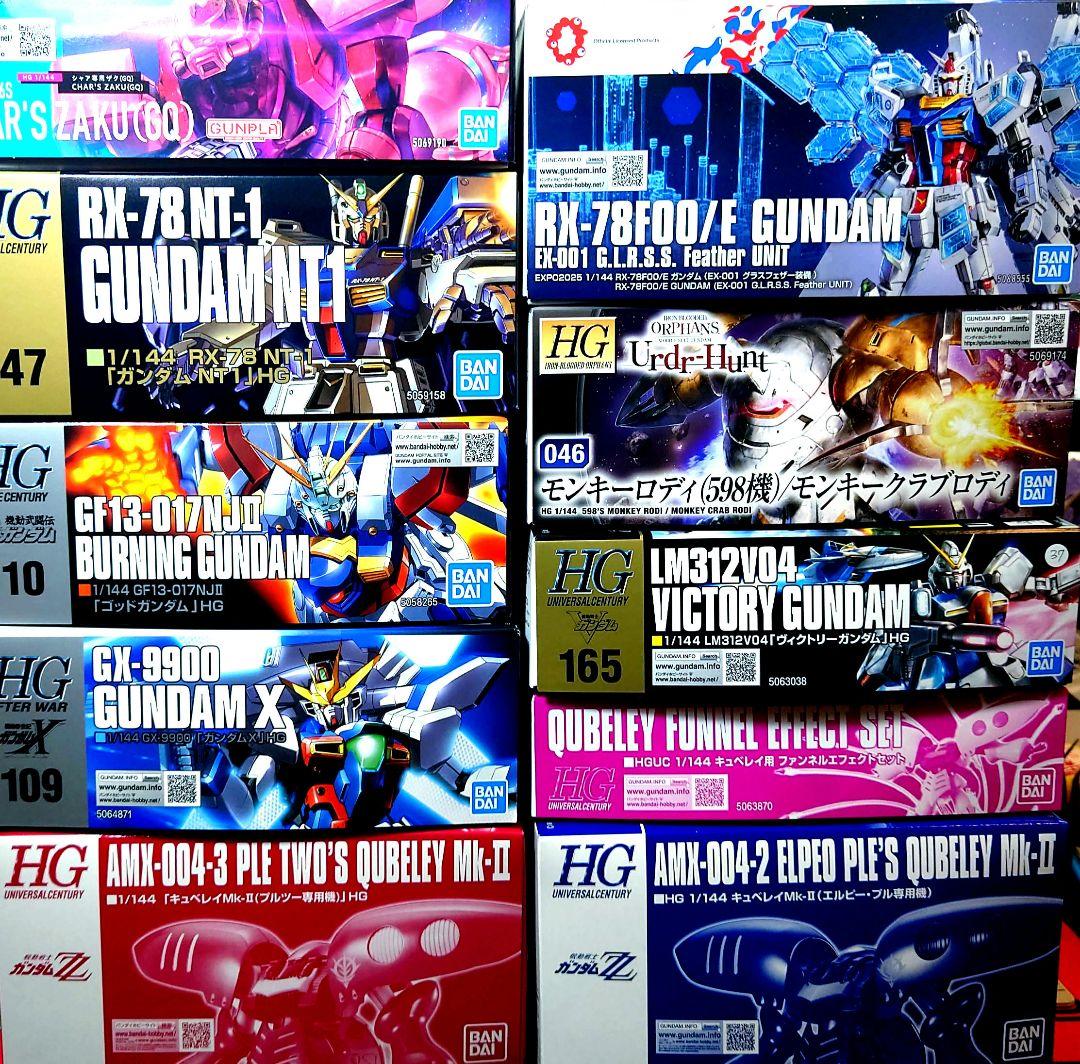 【未組立】ガンプラ（HGなど）