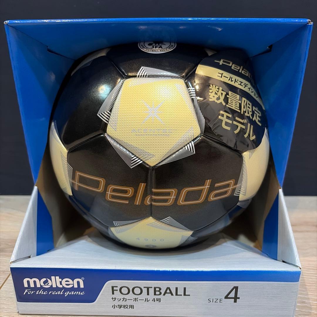 【新品】モルテン 限定ペレーダ4900 4号 ゴールドエディション