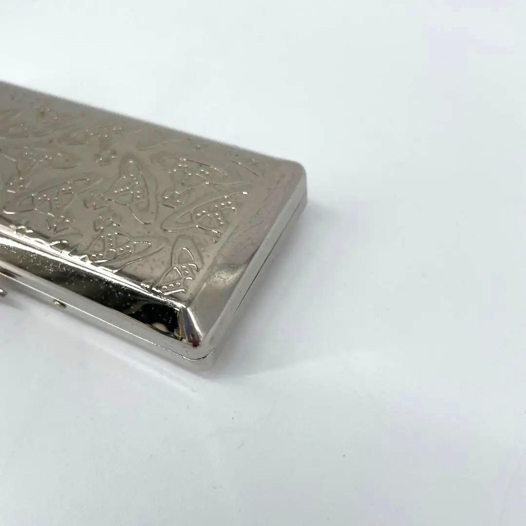 15318✨ヴィヴィアンウエストウッド オーブ総柄 シガレットケース シルバー