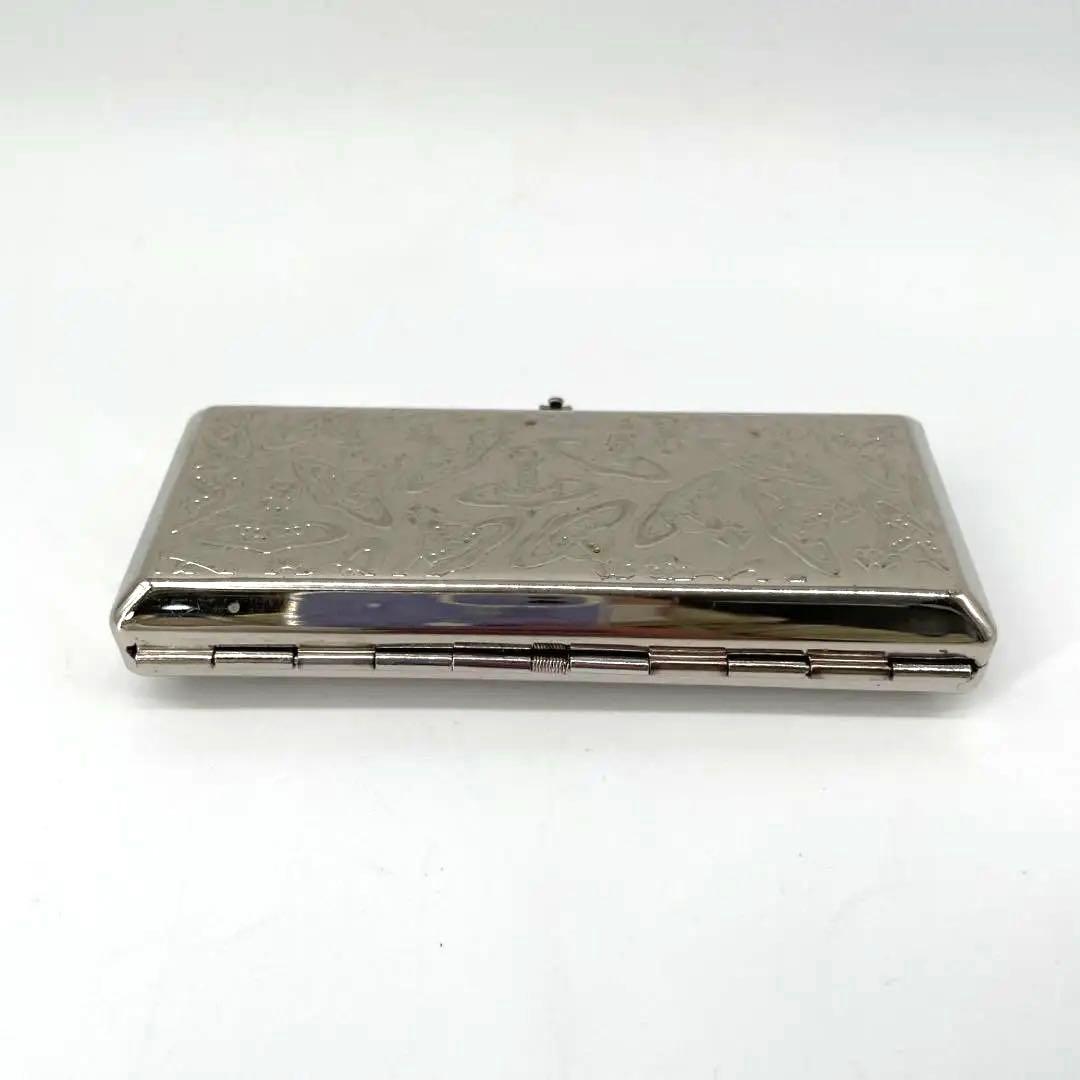 15318✨ヴィヴィアンウエストウッド オーブ総柄 シガレットケース シルバー