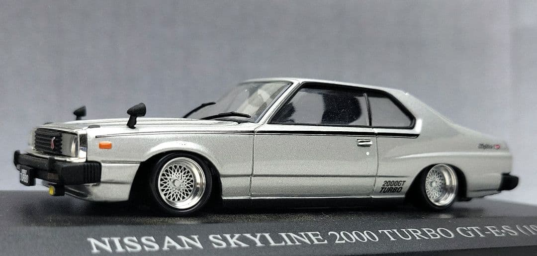 1/43　スカイライン改　ジャパン2Dr　SSRメッシュ アルミ製　深リム