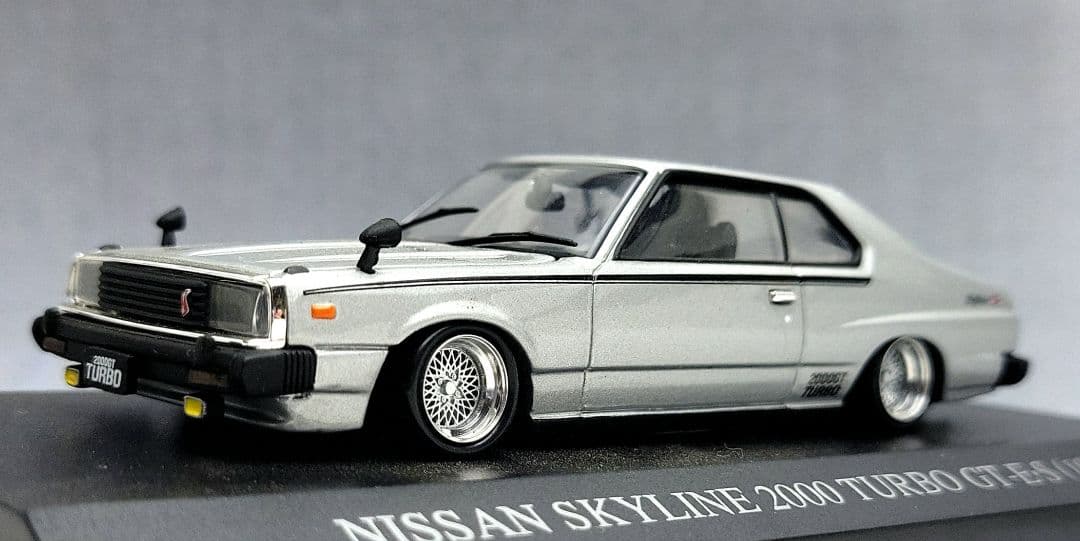 1/43　スカイライン改　ジャパン2Dr　SSRメッシュ アルミ製　深リム