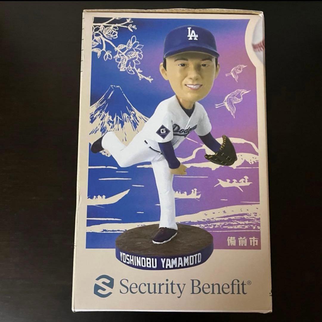 mmmmm　非売品 先着限定 ドジャース 山本由伸　ボブルヘッド人形