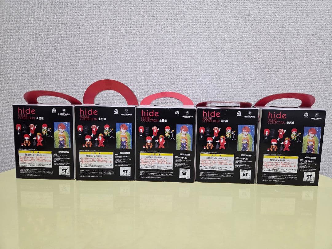 【未開封】X JAPAN hide フィギュア コレクション 5体セット