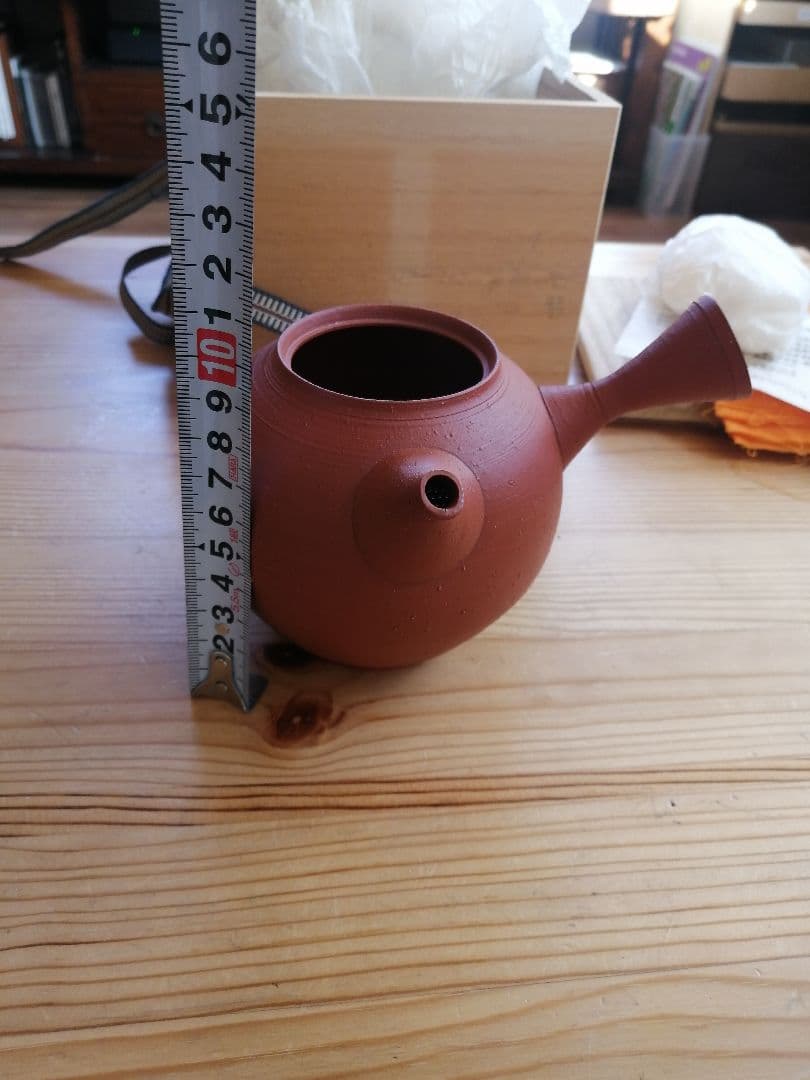 鯉江　廣　常滑焼　茶注　　コレクション品