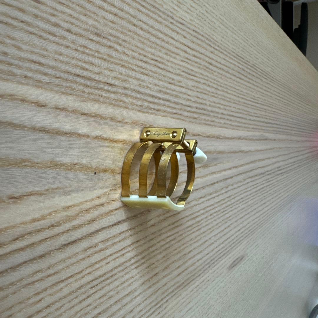 ブリルハート　復刻　アルトサックス　リガチャー　ラバー用