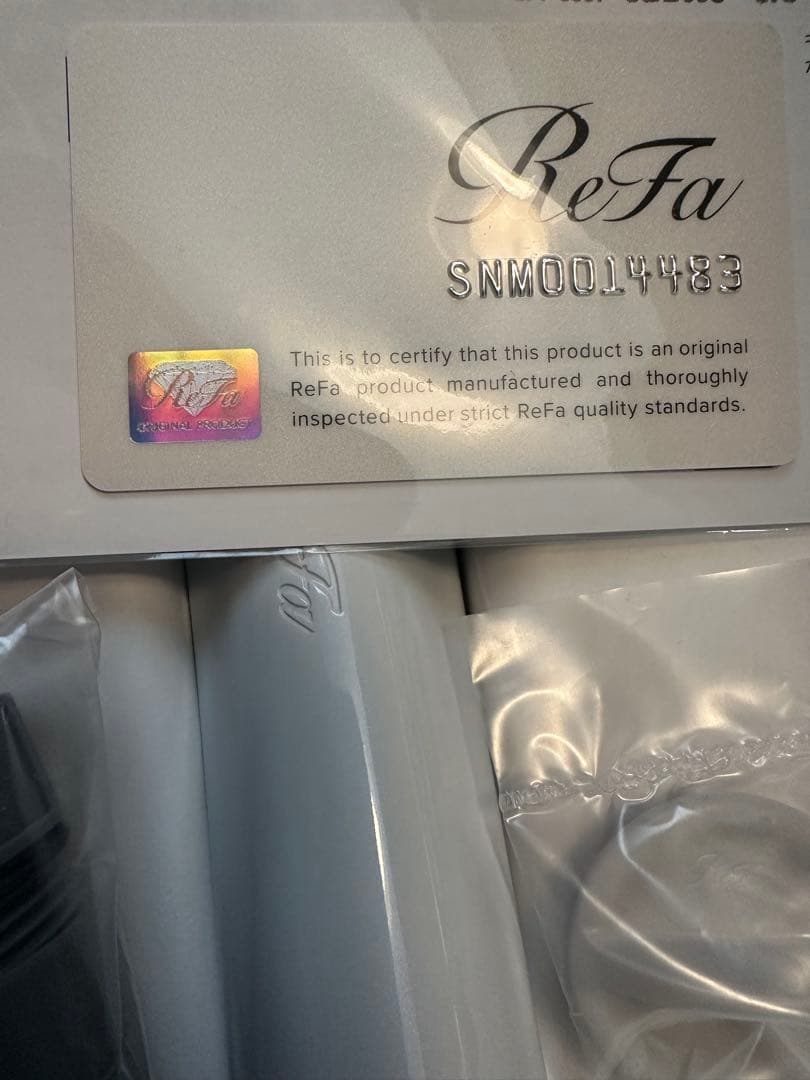 正規品ReFaリファDIAダイヤ150 保証書（保証期間内）