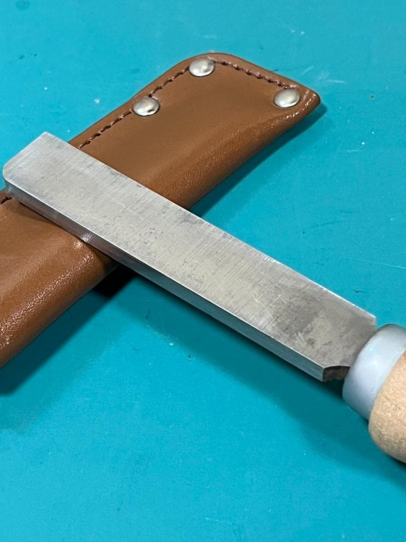 スウェーデン鋼 アンドウ リードナイフ 専用ケース付き