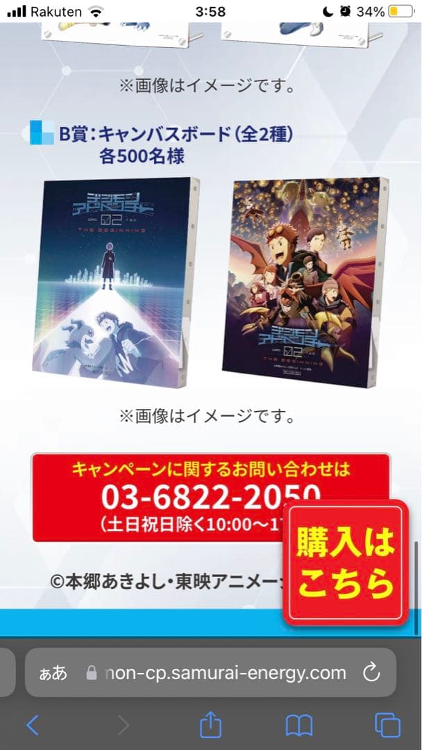 デジモンアドベンチャー02 キャンパスボード