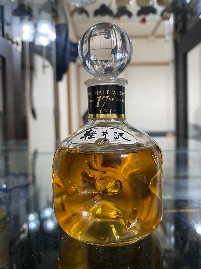 軽井沢 17年 モルトウイスキー ミニボトル 100ml.