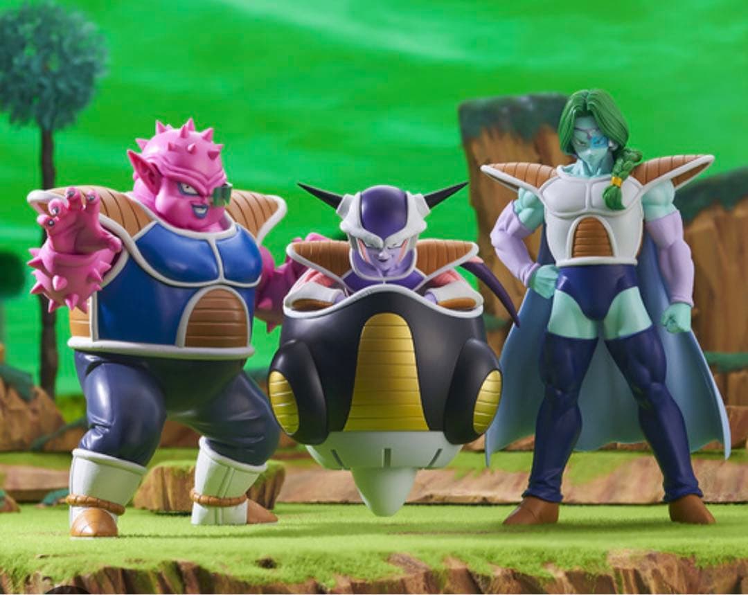 ドラゴンボール 1番くじ　フリーザ ザーボン ドドリア　キュイ　新品未開封