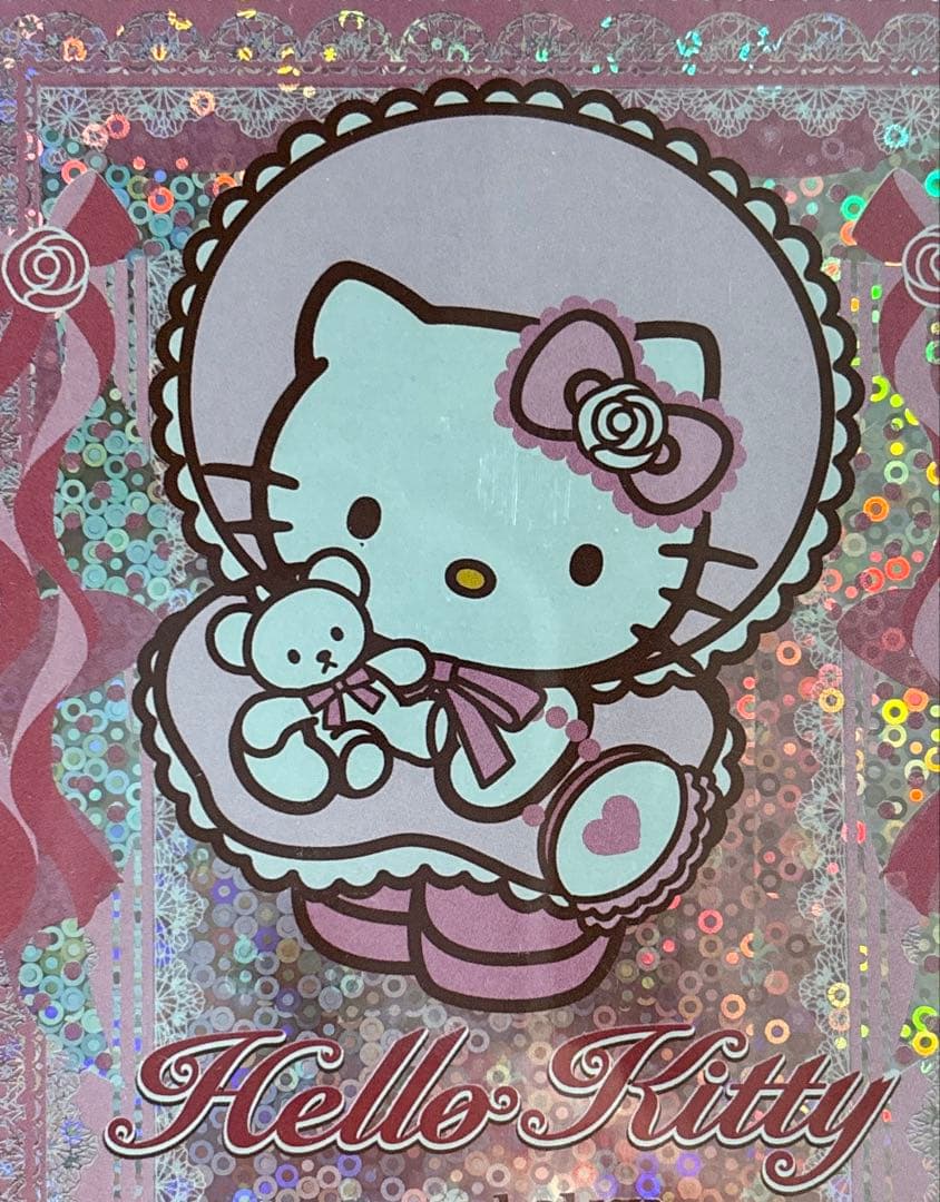 【美品2冊】キティ メモ帳　ロリータ　ホログラム　嶽本野ばら　可愛い　レトロ