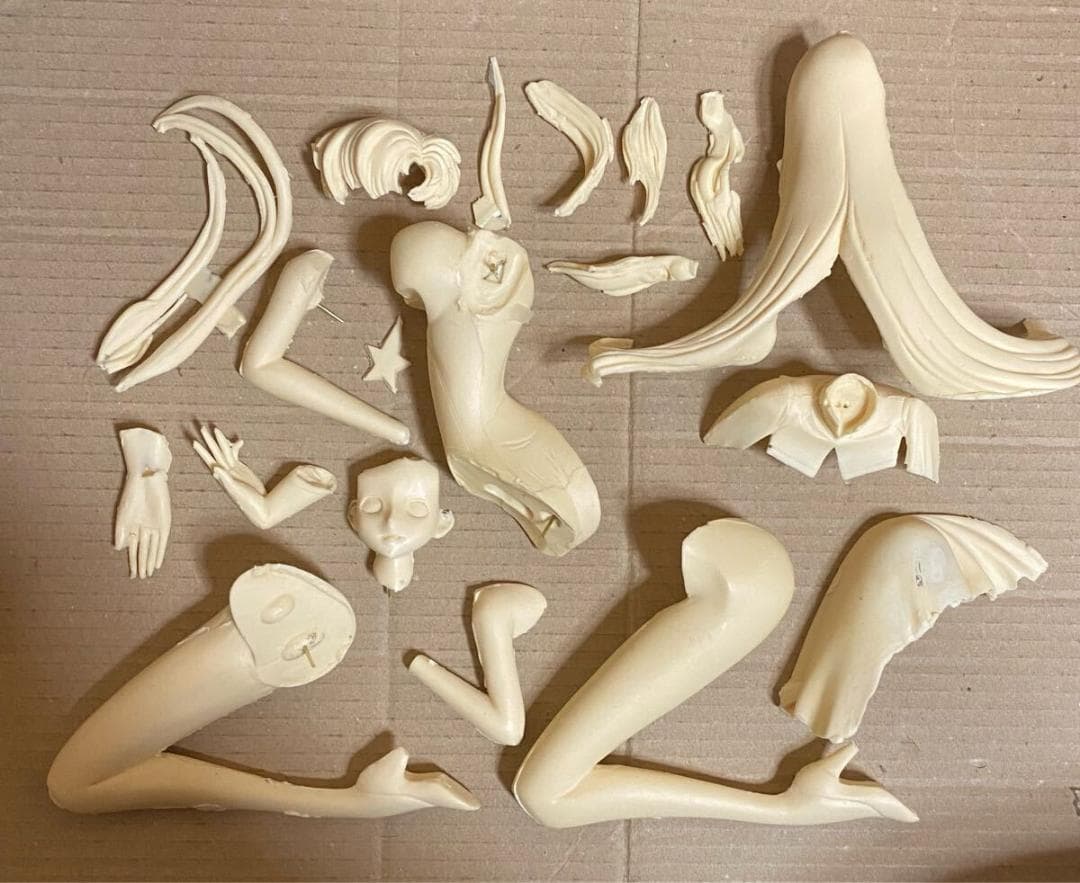 手付き 機動戦士ガンダム SEED 1/4 ミーア キャンベル ガレージキット