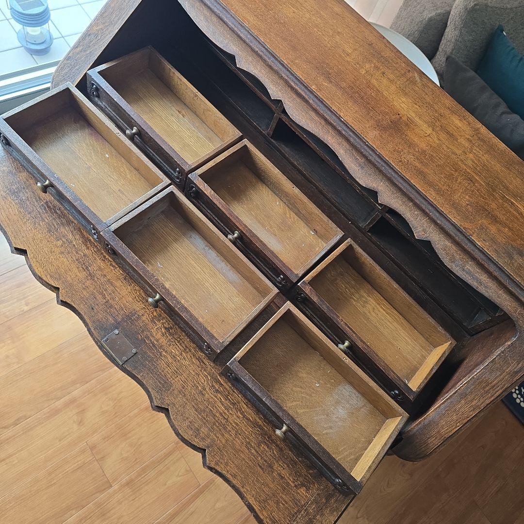 アンティークライティングデスク1890年代 鍵あり