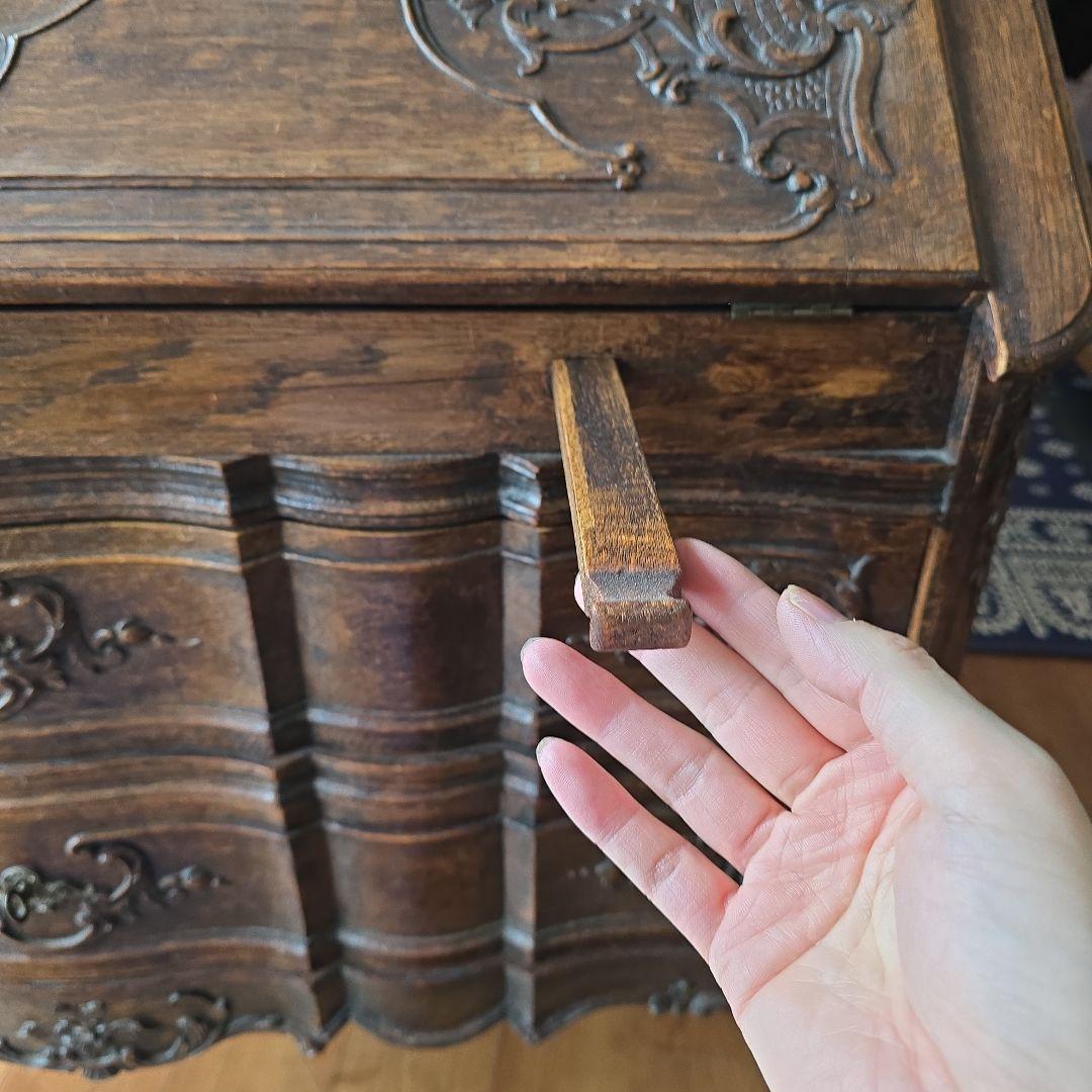 アンティークライティングデスク1890年代 鍵あり