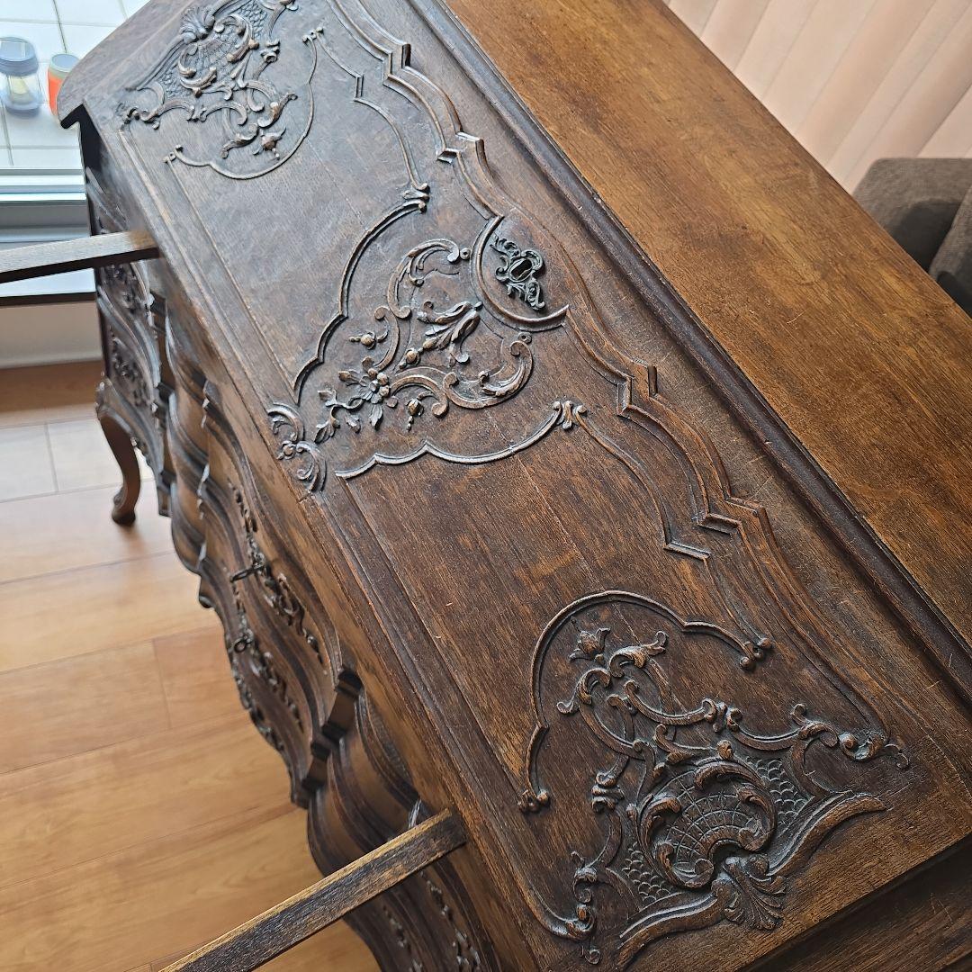 アンティークライティングデスク1890年代 鍵あり