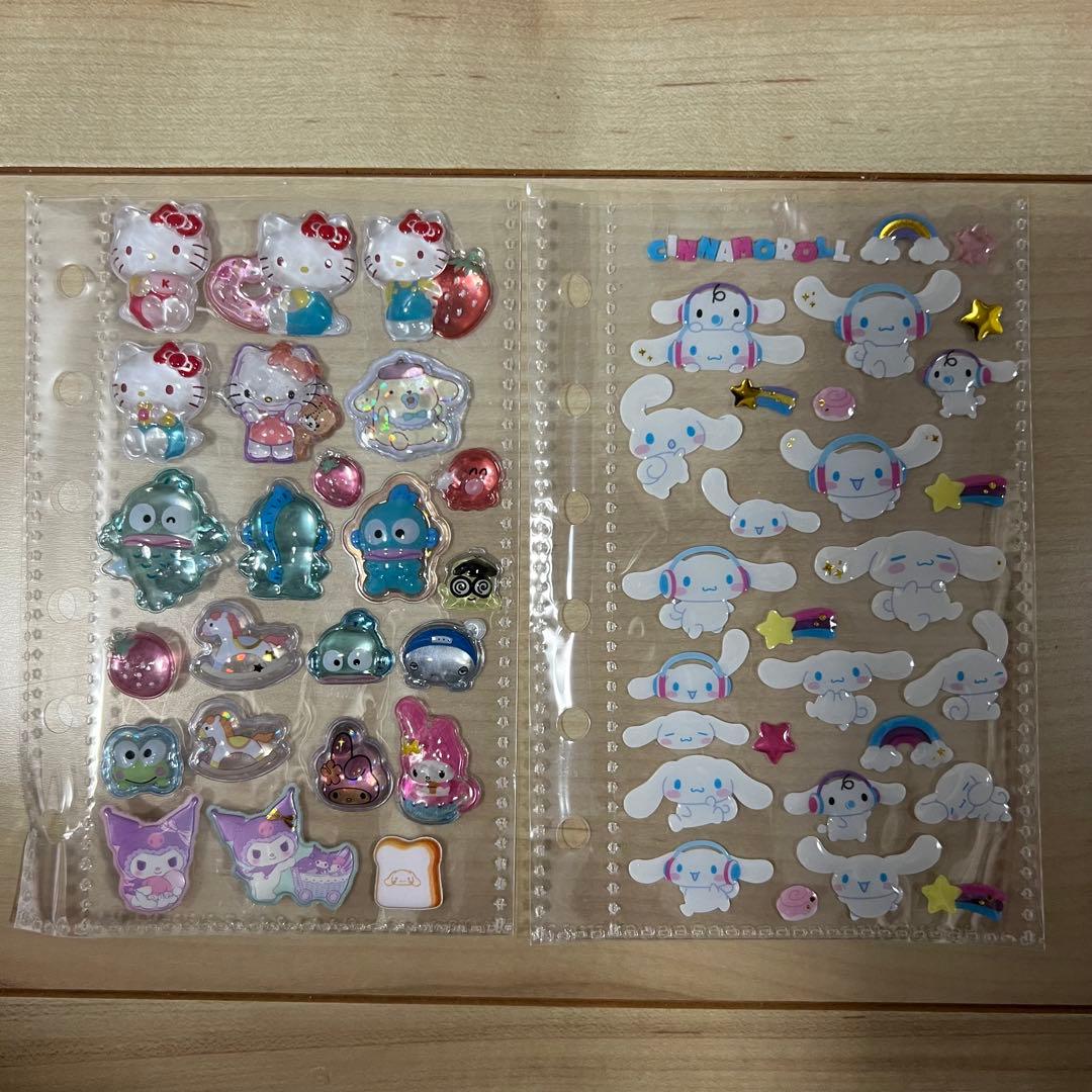 シール帳　完成品