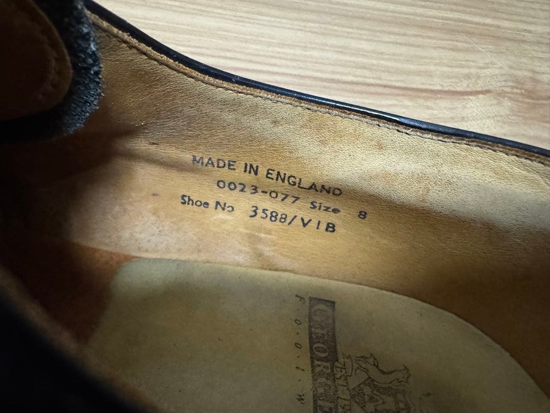 E COX ジョージコックス ギブソン クリーパー ラバーソール 27