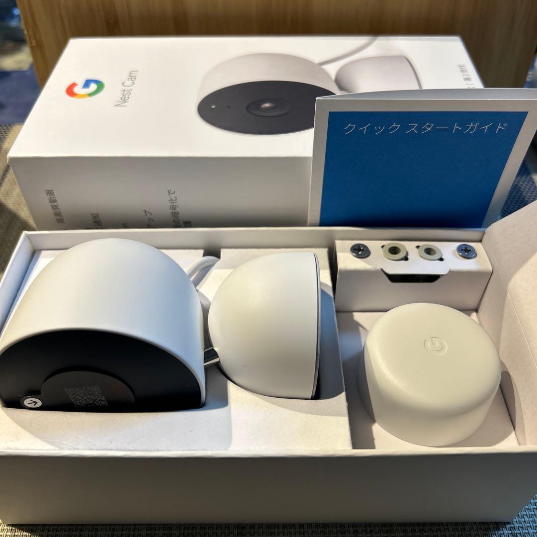 Google Nest Cam(屋内用/電源アダプター式) 1080p