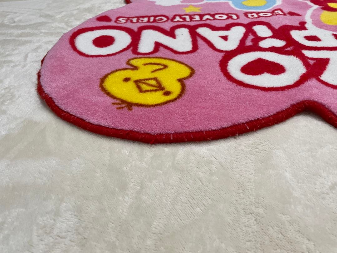 メゾピアノ　ミミポポちゃん　ラグマット　レア　レトロ