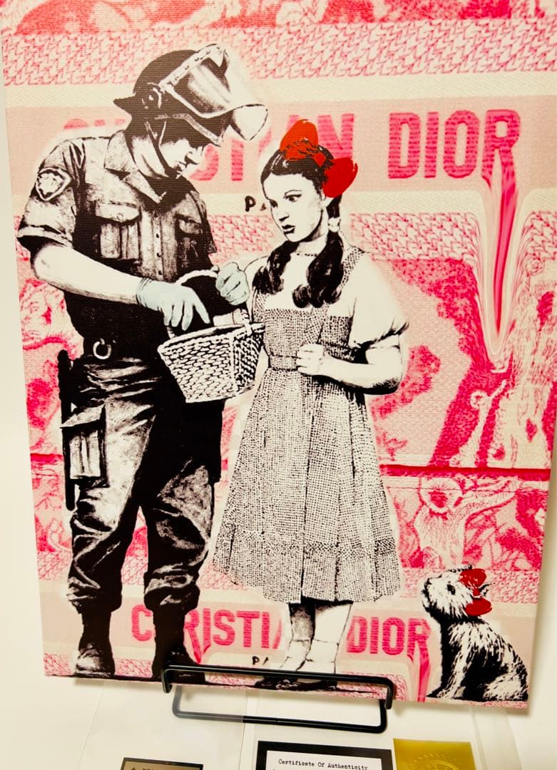 DEATH NYC キャンバスボードタイプ 【認定メタルプレート付き 】激レア