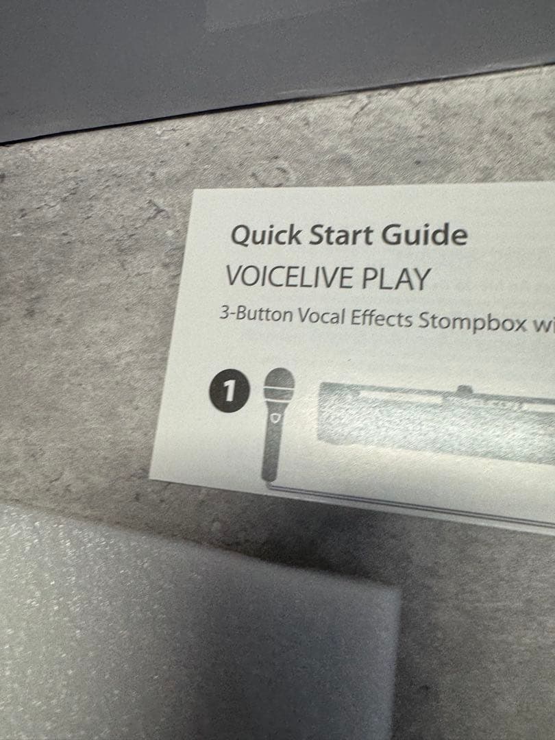 TC Helicon VoiceLive Play ボーカルエフェクター