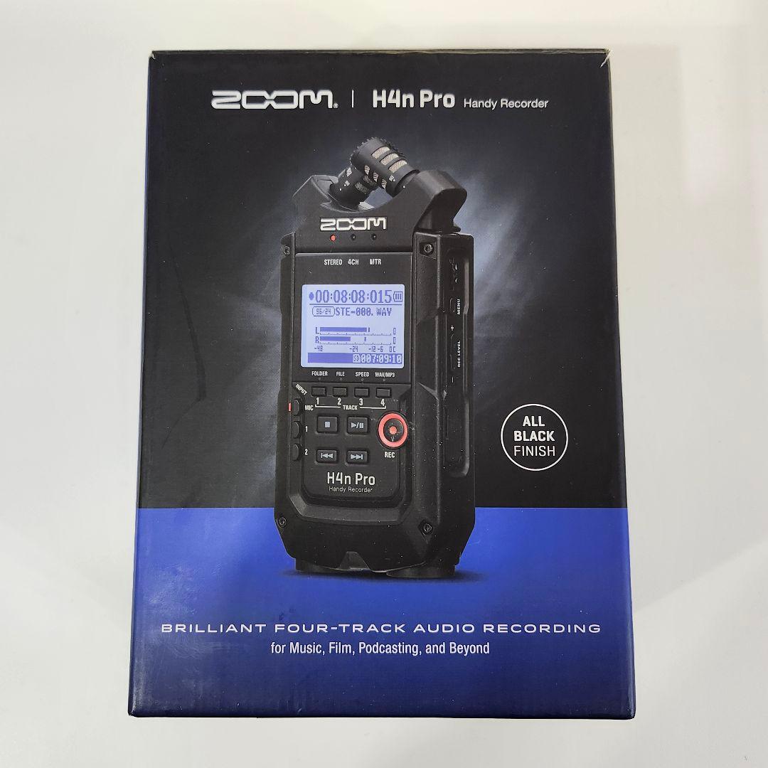 ZOOM H4n Pro ALL BLACK FINISH ハンディレコーダー