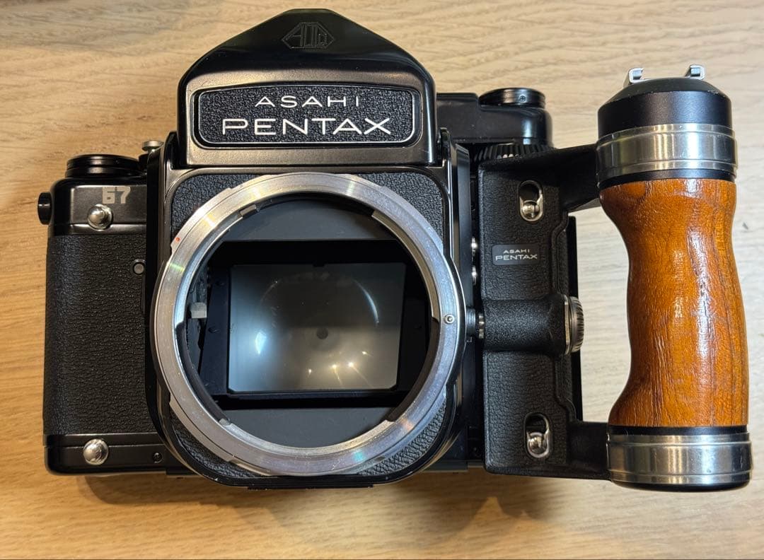 完動品　ペンタックス 67 TTL 後期型 + 105 2.4