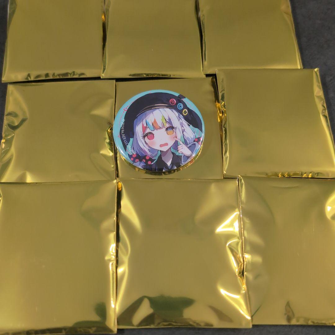 9点　魔法少女ノ魔女裁判 まのさば ノア 缶バッチ　アニメイト