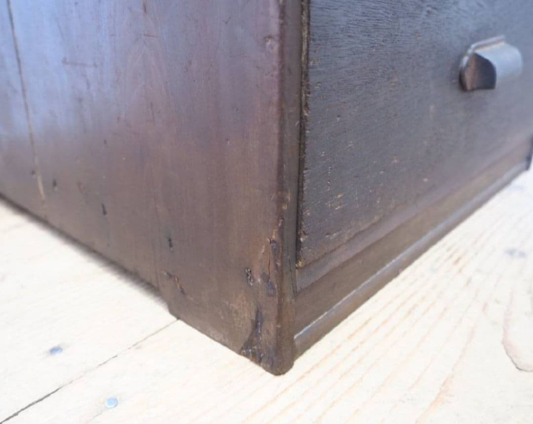 1007 ヴィンテージ　小引き出し　収納棚　陳列台　チェスト　書類ケース　レトロ