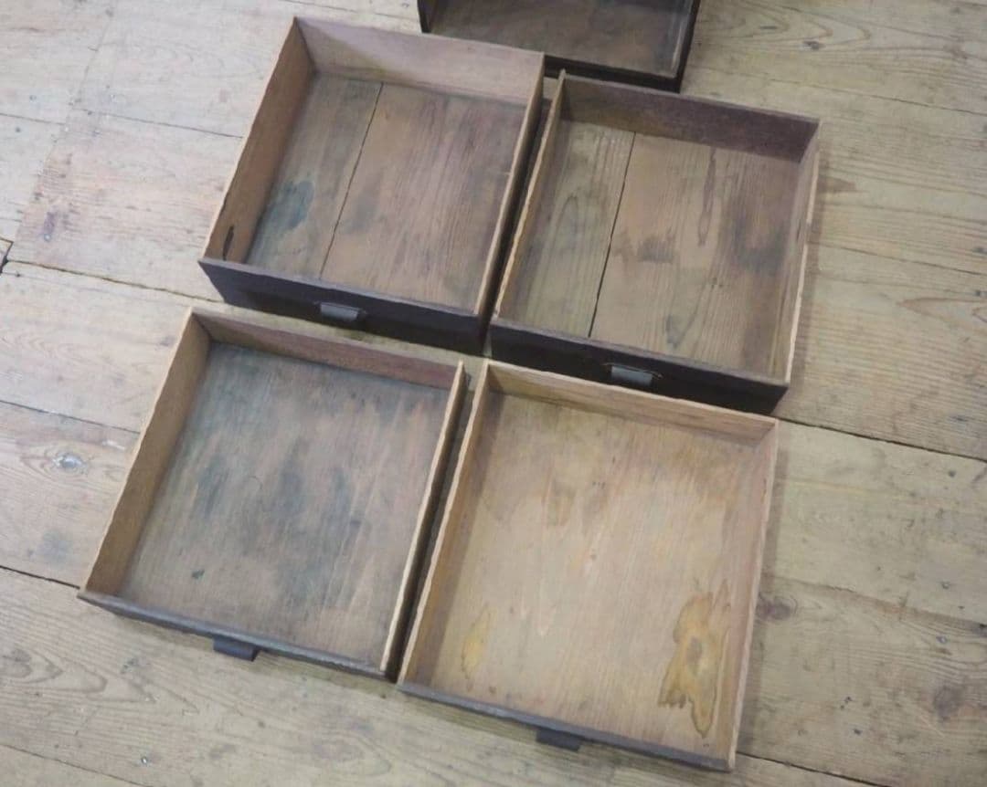 1007 ヴィンテージ　小引き出し　収納棚　陳列台　チェスト　書類ケース　レトロ