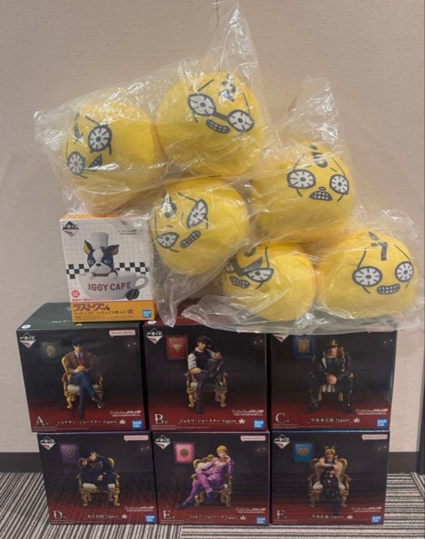 一番くじ ジョジョワールド ジョジョの奇妙な冒険 フィギュア　コンプリート