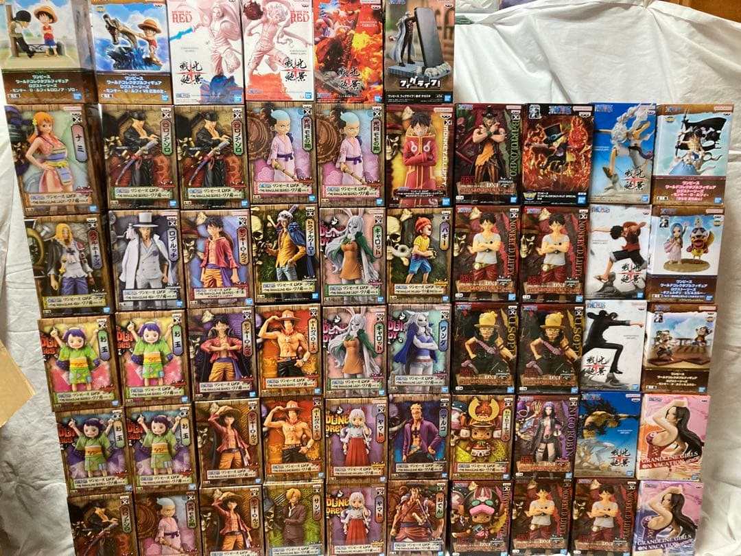 ワンピース　フィギュア　まとめ売り　77点